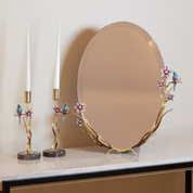 آینه و شمعدان