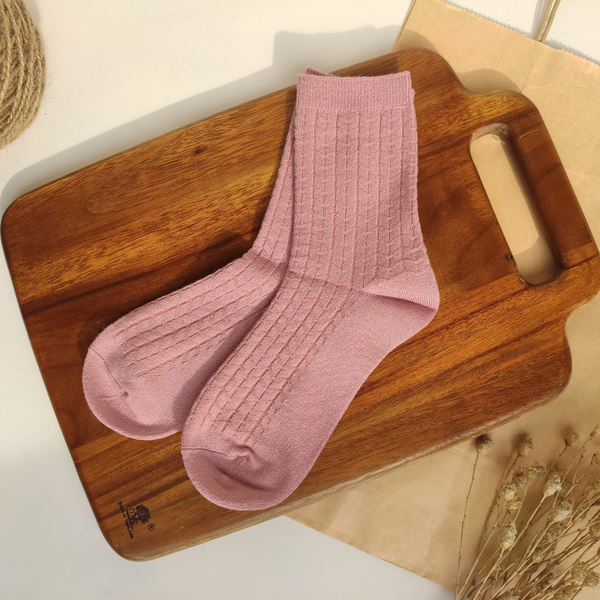 جوراب ساقدار زنانه طرح گندمی برند وارداتی