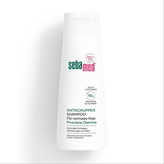 شامپو ضد شوره سبامد sebamed مخصوص موهای معمولی، درمان شوره سر، خارش و پوسته‌ریزی