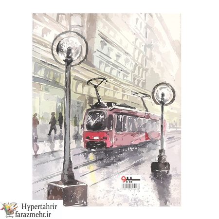 دفتر کلاسوری سیبو  100برگ قفل فلزی در طرح های مختلف