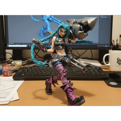 مجسمه جینکس معروف | League of Legends