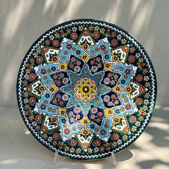 بشقاب میناکاری 04