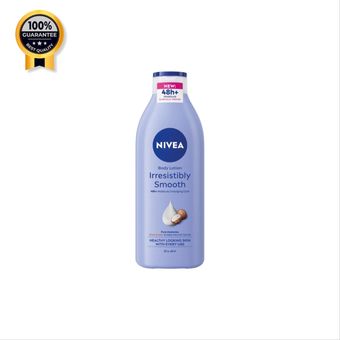 لوسیون بدن پوست خشک نیوآ Nivea اورجینال حاوی آبرسان و کره شی باتر حجم 400 میل