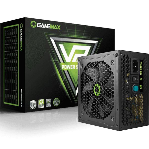 منبع تغذیه کامپیوتر گیم مکس مدل VP-600-RGB-M-Bronze