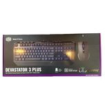 کیبورد و ماوس مخصوص بازی کولرمستر مدل Devastator3 PLUS