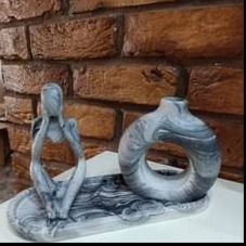 ست آدمک متفکر و دونات