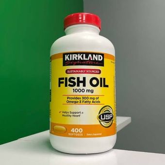 مکمل کرکلند مدل  روغن ماهی حجم 1000mg