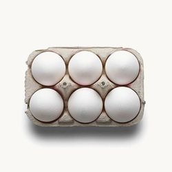 بسته 6 تایی تخم مرغ