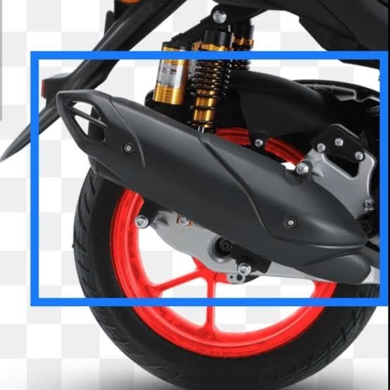 کاور اگزوز موتور سیکلت وارون مدل B-48 مناسب برای یاماها ایروکس/NVX