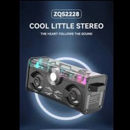 اسپیکر بلوتوثی قابل حمل مدل sing-e ZQS2228 به همراه گارانتی