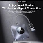 دانگل کارپلی وایرلس بی‌سیم یسیدو مدل Yesido KM23 Wireless CarPlay + USB to Type‑C Adapter