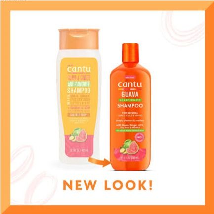 شامپو کنتو موی فر شی باتر فری سولفات با آبرسانی 3 برابر Cantu