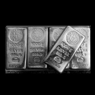 شمش نقره 1 کیلویی ندیر