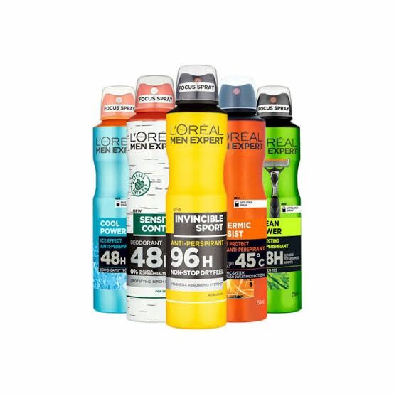 اسپری دئودورانت ضد تعریق مردانه لورآل