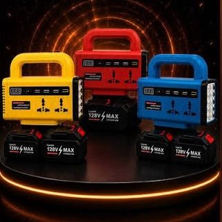 اینورترشارژی هوشمندچندمنظوره(Multifunction Intelligent Inverter)دو پریز تبدیل برق 220 ولت- کد شناسه محصول: PE-1009