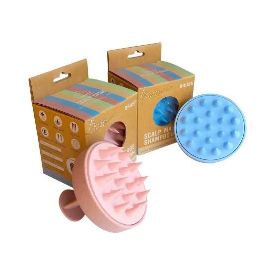 برس ماساژ و اسکراب کف سر با رنگ رندوم