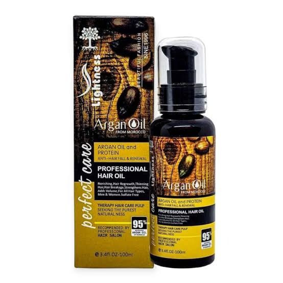 روغن مو آرگان لایتنس