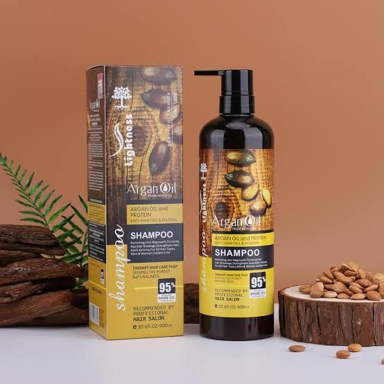 شامپو آرگان لایتنس فاقد سولفات argan oil