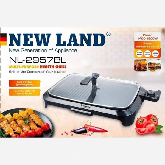 گریل برقی چند کاره نیولند مدلNL-2957BL