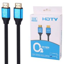 کابل HDMI 8K 3 متری برند اکسیژن | کابل HDMI 2.1 Ultra High Speed Oxygen 8K 3m