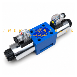 شیر برقی کنترل جهت هیدرولیک "3/8 دنی 4WE10G31 (وسط باز) 24V AC