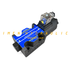 شیر برقی کنترل جهت هیدرولیک "3/8 دنی DSG-03-2B2 (ضربدر موازی)