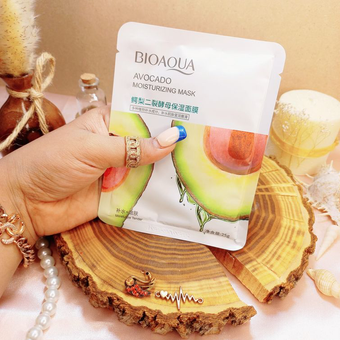 ماسک ورقه ای آبرسان آووکادو بیوآکوا BIOAQUA
