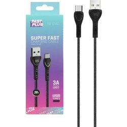 کابل تبدیل USB به USB-C فست پلاس مدل FC-121AC طول 1 متر