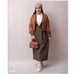 سه تیکه  (شومیز سارافون کمربند)