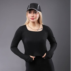 کراپ آستین بلند