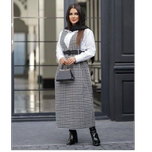 سه تیکه  (شومیز سارافون کمربند)
