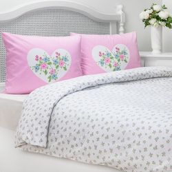 سرویس ملحفه 2 نفره 3 تکه انگلیش هوم مدل Rosy Life