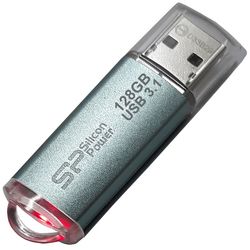 فلش سیلیکون پاور مدل M01 ظرفیت 128 گیگابایت USB3.0 با گارانتی شرکتی