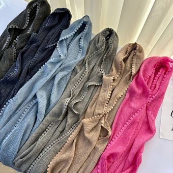 شال پلیسه سنگشور شده