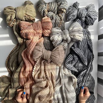 شال گندمي حاشيه عدسي😍