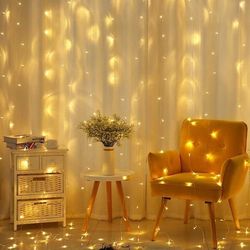 ریسه سوزنی مدل پرده‌ای ابعاد 3*2