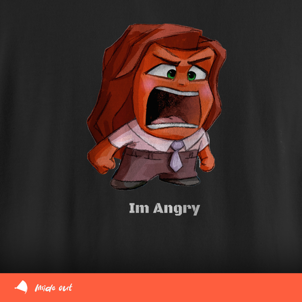 تیشرت inside out - عصبانی