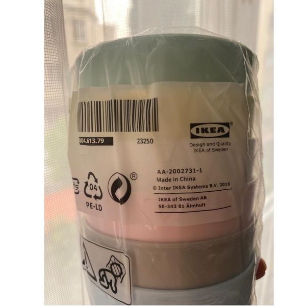 لیوان ایکیا مدل 0046 بسته 6 عددی