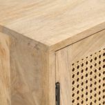 کنسول مدل چوبی حصیری کد 1314