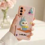 کاور مدل فانتزی طرح عروسکی Labubu لبوبو مناسب برای گوشی موبایل سامسونگ Samsung Galaxy A56