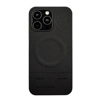 قاب گوشی اپل iphone 16 Pro Max مدل چرمی مگ سیف کد DG01