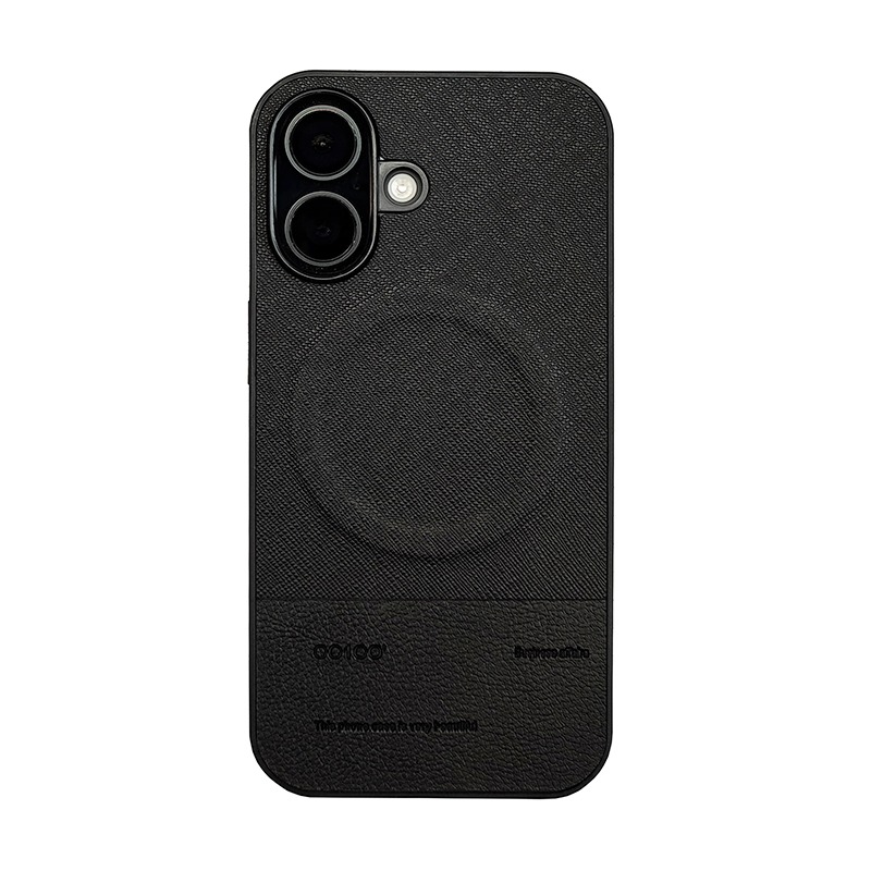 قاب گوشی اپل iphone 16 مدل چرمی مگ سیف کد DG01