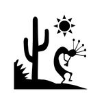 استیکر دیواری طرح مرد آفتاب