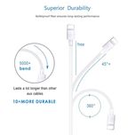 کابل تبدیل USB-C به لایتنینگ سمگپرس مدل دیتا پلاس طول 1 متر