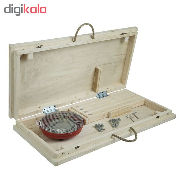 کرسی تاشو پارسین مدل KTL-yalda70cm مجموعه 9 عددی