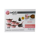 سرویس پخت و پز 15 پارچه ام جی اس مدل KC1511