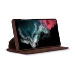 کیف کلاسوری اگرت مدل Floater چرمی مناسب گوشی موبایل سامسونگ Galaxy S22 Ultra