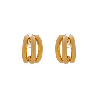 گوشواره زنانه مدل سه حلقه کد MRYS-1116