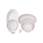 سرویس غذاخوری 29 پارچه چینی زرین ایران سری نئوکلاسیک مدل فرانسیس درجه عالی