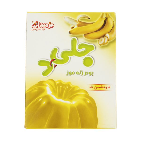 پودر ژله موز جلید دراژه - 100 گرم -12 عددی